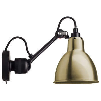 DCWéditions Lampe Gras N°304 SW Round, Schirm Messing