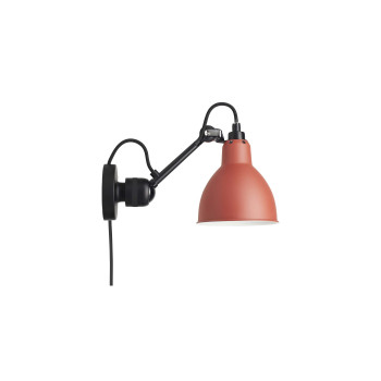 DCWéditions Lampe Gras N°304 CA Round, Schirm rot