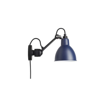 DCWéditions Lampe Gras N°304 CA Round, blue shade