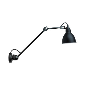 DCWéditions Lampe Gras N°304 L40 Round, black shade