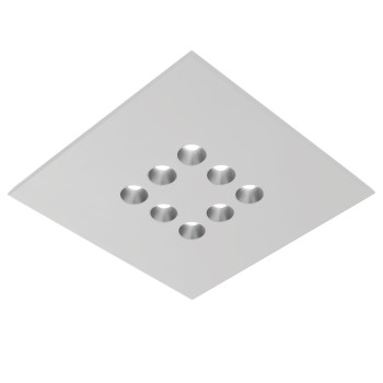 Icone Confort 8Q, weiß, Aluminium