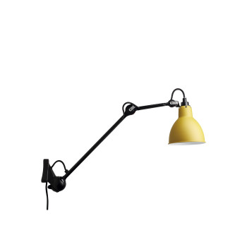 DCWéditions Lampe Gras N°222 Round, Schirm gelb