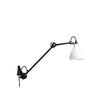 DCWéditions Lampe Gras N°222 Round, white shade