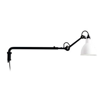 DCWéditions Lampe Gras N°203 Round, white shade