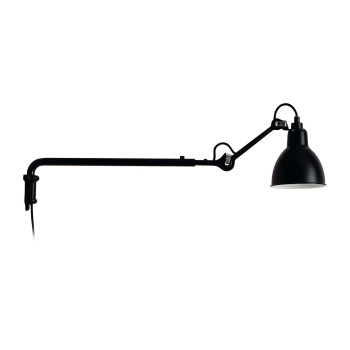 DCWéditions Lampe Gras N°203 Round, black shade
