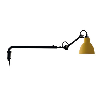DCWéditions Lampe Gras N°203 Round, yellow shade
