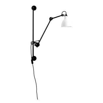 DCWéditions Lampe Gras N°210 Round, white shade
