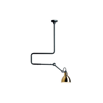 DCWéditions Lampe Gras N°312 Round, brass shade