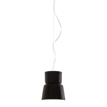 Prandina Bloom S5 LED Dimm, schwarz glänzend / innen weiß