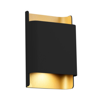 Delta Light Want-It S, schwarz / gold matt, 2700K