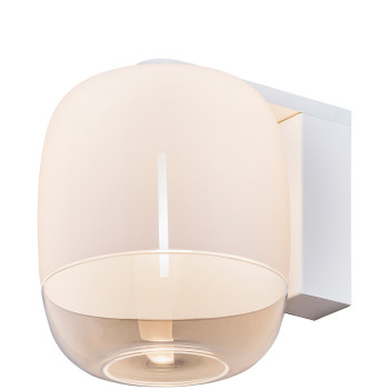 Prandina Gong W1 LED, weiß / weiß matt
