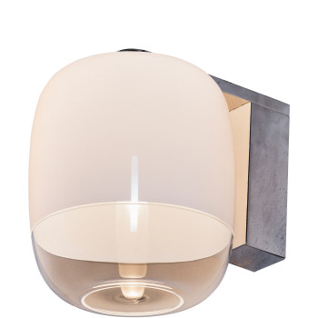 Prandina Gong W1 LED, weiß / chrom