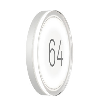 IP44.de Lisc Number, pure white