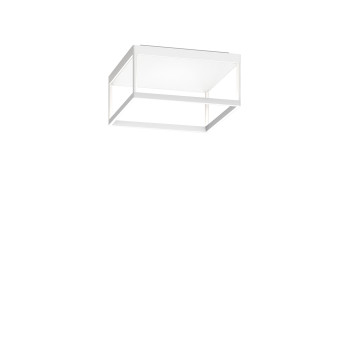 Serien Lighting Reflex² Ceiling M 150, blanc, réflecteur structuré blanc, TRIAC/0-10V, 3000K