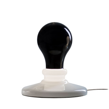 Foscarini Light Bulb Tavolo, Black Light