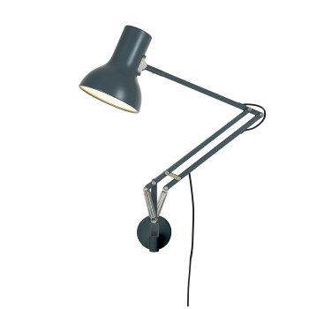 Anglepoise Type 75 Mini Lamp with Wall Bracket, Slate Grey