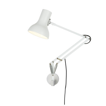 Anglepoise Type 75 Mini Lamp with Wall Bracket, Alpine White