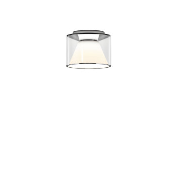Serien Lighting Drum Ceiling S, Glas kurz, 1800-3000K (dim to warm)