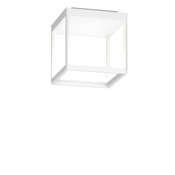 Serien Lighting Reflex² Ceiling S 200, Gehäuse weiß, Glas strukturiert weiß