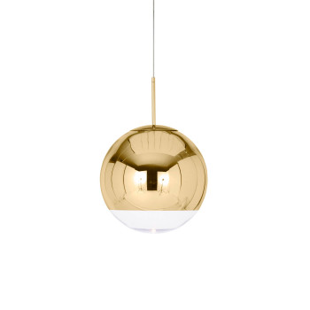 Tom Dixon Mirror Ball Gold LED, ⌀ 40cm