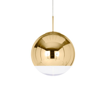 Tom Dixon Mirror Ball Gold LED, ⌀ 50cm