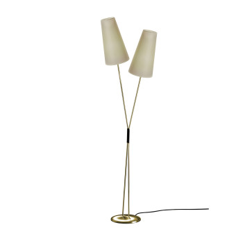 Holtkötter Fifties 6356-2 brass, 2 champagne shades