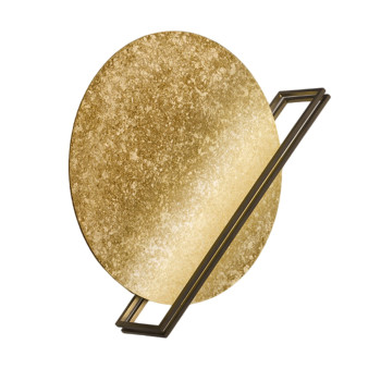 Icone Essenza 90D, gold powder-coated / bronze