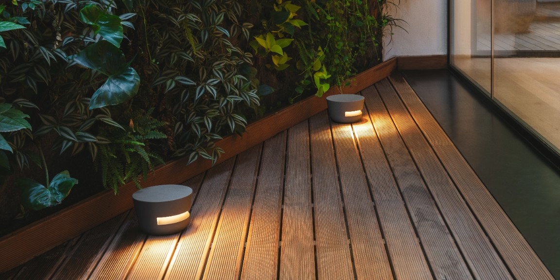 Vibia Dots Outdoor application example